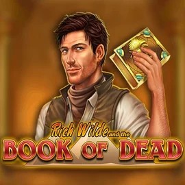 Book of Dead online game logo by Play'n GO on bookof.eu.com